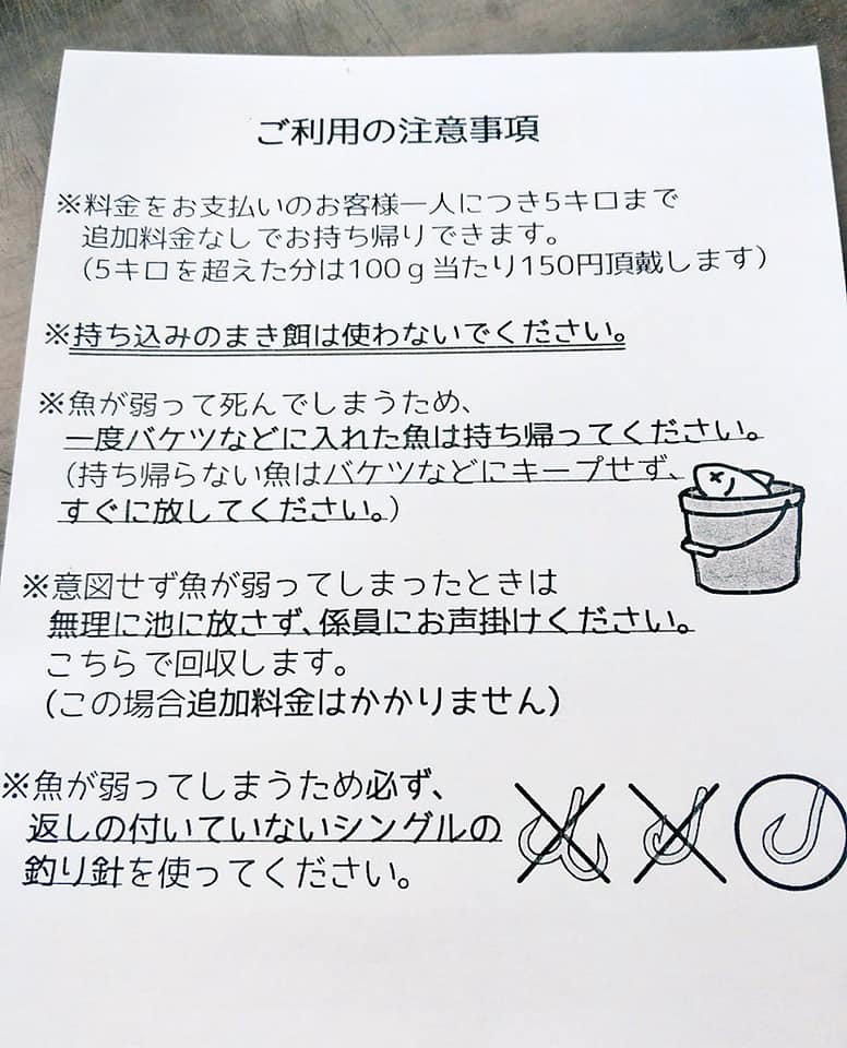 にじます工房 ぴっぷの釣り堀 比布町 上川管内商工会青年部連合会 Portals Of Kamikawa